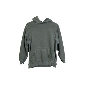 Aerie Oversized Washed Green Hoodie Sweatshirt Women's Small